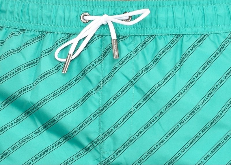 Karl Lagerfeld Diagonal Logo Swimshorts